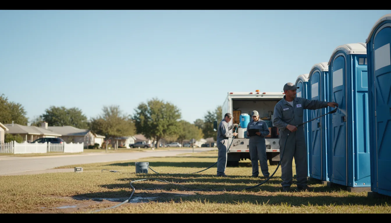 Long-Term Portable Toilet Rental in Hicksville, OH near me